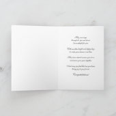 Carte Mariage Orchidées Roses (Intérieur)