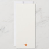 Carte Mariage Paysage Africain Aquarelle (Dos)