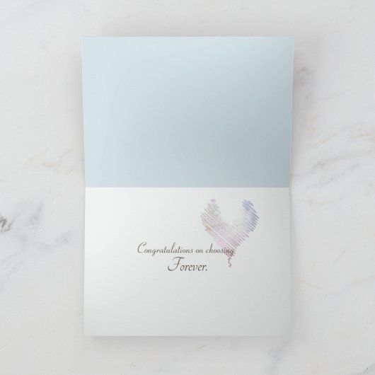 Carte Mariage Pearl In Seashell (Intérieur)