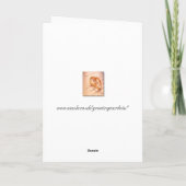 Carte Mariage personnalisable (Dos)