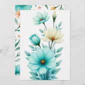 Carte mariage personnalisée (Devant / Derrière)