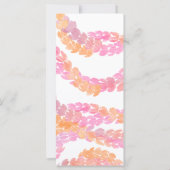 Carte Mariage Pikake (Dos)