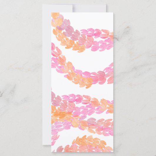 Carte Mariage Pikake (Dos)