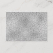 Carte mariage | Plum violet, huile d'argent FAUX (Dos)