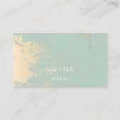 Carte Mariage populaire Mint et Spring (Dos)