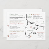 Carte mariage - POUR LAUREN (Devant / Derrière)