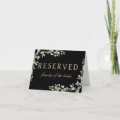 Carte Mariage réservé signe mère de la mariée (Devant)