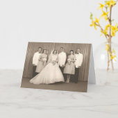 Carte Mariage rétroactive (Fleur jaune)