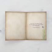 Carte Mariage Rock avec les noms de couple (Intérieur)