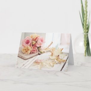 Carte Mariage romantique - sur votre grand jour