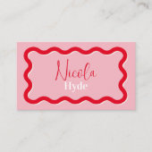 Carte Mariage rose (Devant)