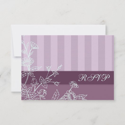 Carte Mariage RSVP (Dos)