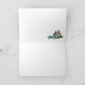 Carte Mariage Rustique en Forêt Veux-Tu Être Ma Demoisel (Intérieur)