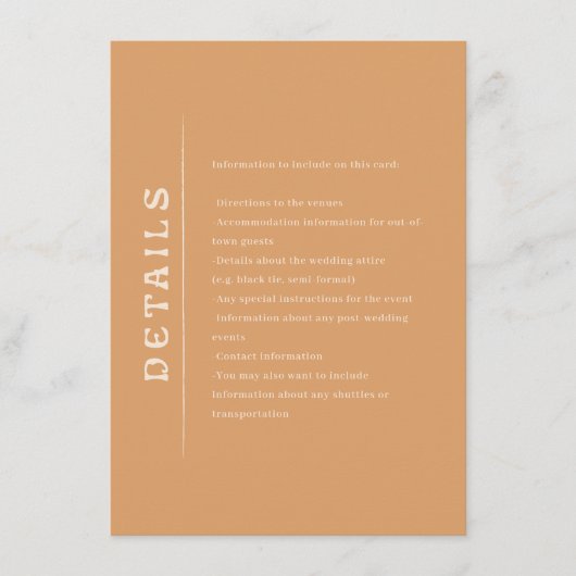 Carte Mariage San Miguel (Devant)