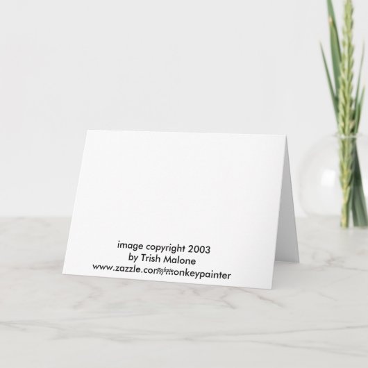 Carte mariage shotgun (Dos)