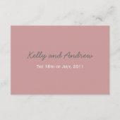 Carte mariage supplémentaire (Devant)