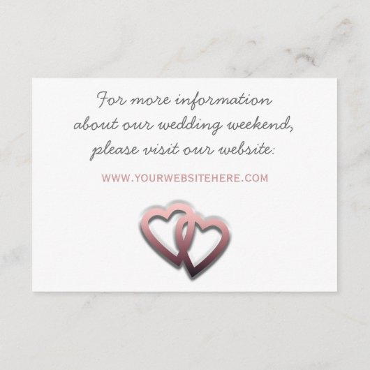 Carte mariage supplémentaire (Dos)