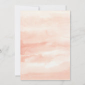 Carte Mariage Tropical de Destination Enregistrer la Dat (Dos)