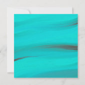 Carte Mariage Tropical Ocean Waves Gold Parties sc (Dos)