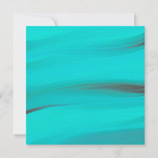 Carte Mariage Tropical Ocean Waves Gold Parties sc (Dos)