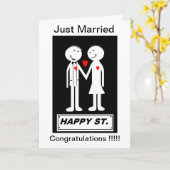 CARTE mariage UN MESSAGE SIMPLE ET SINCÈRE (Fleur jaune)