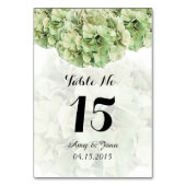 Carte mariage verte hydrangea nombres hydrangea2 (Par défaut)