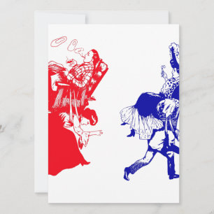 Carte mariage victorien drôle