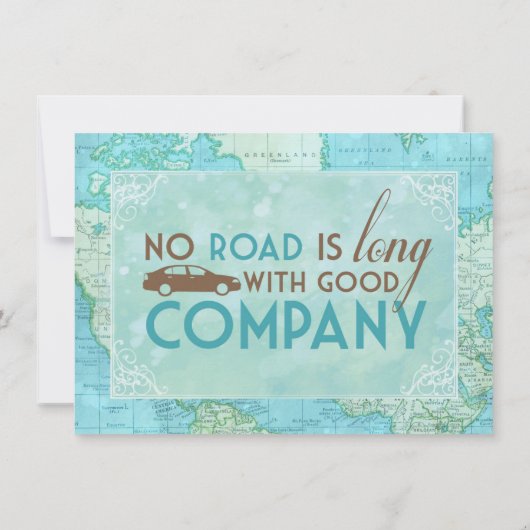 Carte Mariage voyage RSVP (Dos)