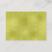 Carte Mariage Whimsical | FHuile verte FAUX (Dos)