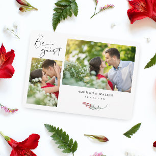 Carte Mariage White Branches tendance Célébration 2 Phot