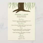 Carte Mariage Willow Tree (Devant)