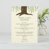 Carte Mariage Willow Tree (Debout devant)