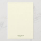 Carte Mariage Willow Tree (Dos)