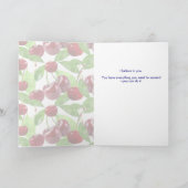 Carte Marian Cherry Encouragement (Intérieur)