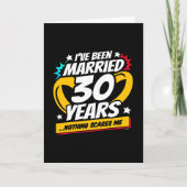 Carte Marié 30 ans drôle 30ème anniversaire de Mariage (Devant)