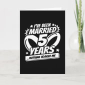 Carte Marié 5 ans drôle 5e anniversaire Mariage (Devant)