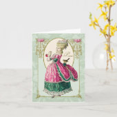 Carte Marie Antoinette (Fleur jaune)