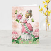 Carte Marie Antoinette (Fleur jaune)