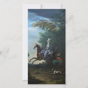 Carte Marie Antoinette Chasse par Louis Auguste Brun