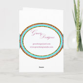 Carte Marie Antoinette Française Paris dames (Dos)