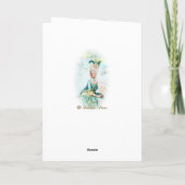 Carte Marie Antoinette  Greeting Card Emerald garden (Dos)