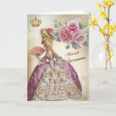 Carte Marie Antoinette Greeting Card Rose Bloom (Fleur jaune)