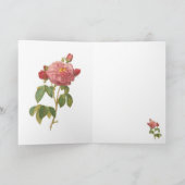 Carte Marie Antoinette Versailles Rose (Intérieur)