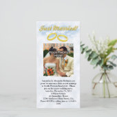 Carte Marié, deux bandes d'or/nuages (Debout devant)