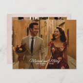 Carte Marié et Merry (Devant / Derrière)