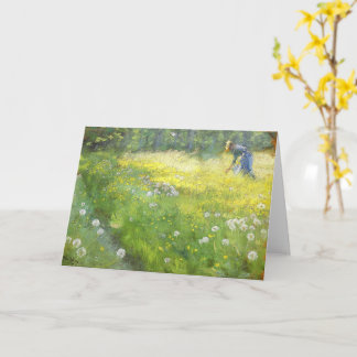 Carte Marie Krøyer dans le jardin à Skagen-PS Kroyer