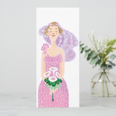 Carte Mariée (Debout devant)