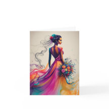 Carte Mariée à être Wedding shower