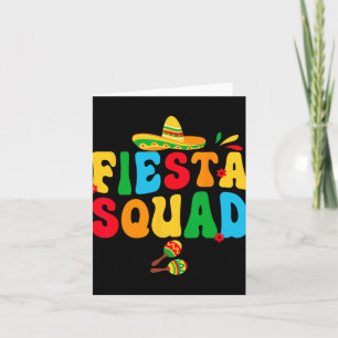 Carte Mariée de la Squad de Fiesta Ma Dernière Fiesta de