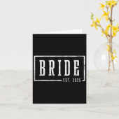 Carte Mariée Est 2025 Futur Femme Engagé Des Cadeaux Pou (Fleur jaune)